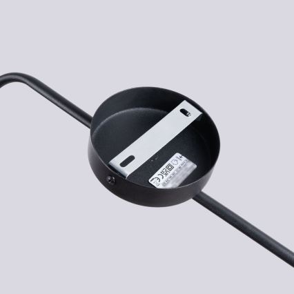 Applique NOX 1xE14/10W/230V nero