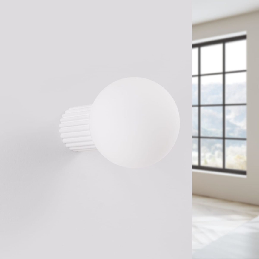 Applique da bagno HALO 1xG9/8W/230V diametro 12 cm IP44 bianco