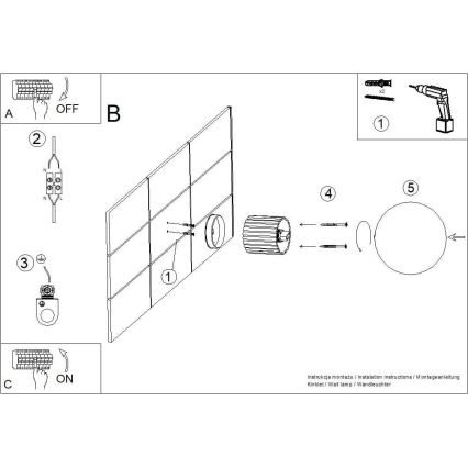 Applique da bagno HALO 1xG9/8W/230V diametro 12 cm IP44 bianco