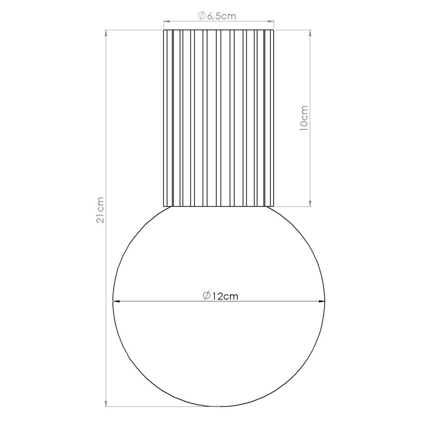 Plafoniera da bagno HALO 1xG9/8W/230V diametro 12 cm IP44 bianco