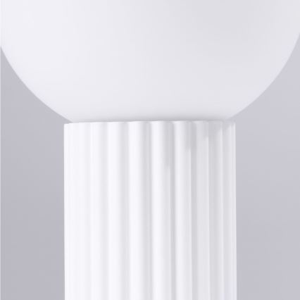 Lampada da tavolo HALO 1xG9/8W/230V diametro 12 cm bianco