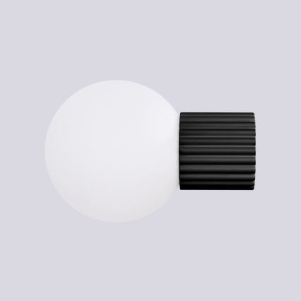 Applique da bagno HALO 1xG9/8W/230V diametro 12 cm IP44 nero