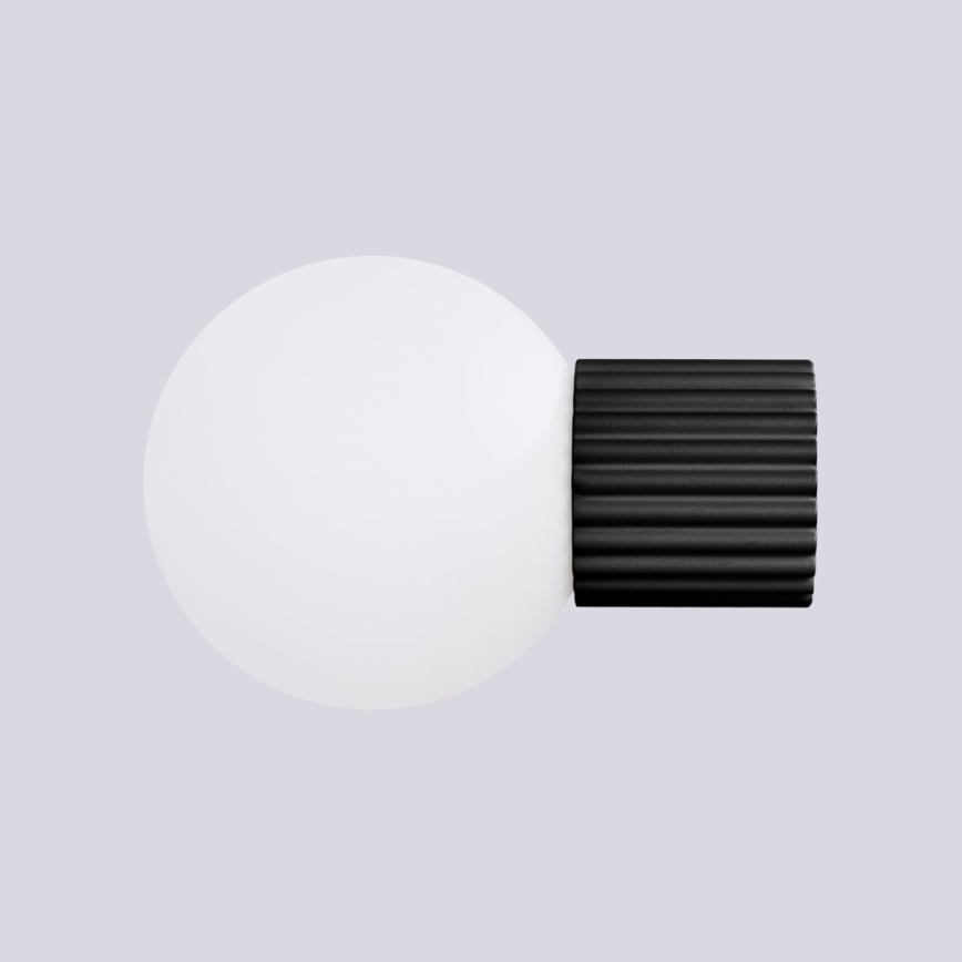 Applique da bagno HALO 1xG9/8W/230V diametro 12 cm IP44 nero