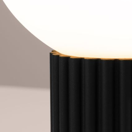 Lampada da tavolo HALO 1xG9/8W/230V diametro 12 cm nero