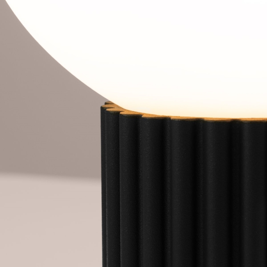 Lampada da tavolo HALO 1xG9/8W/230V diametro 12 cm nero