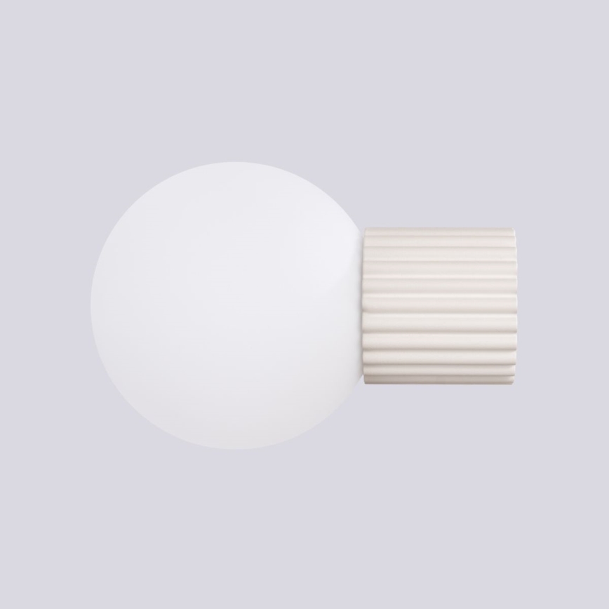 Applique da bagno HALO 1xG9/8W/230V diametro 12 cm IP44 color crema