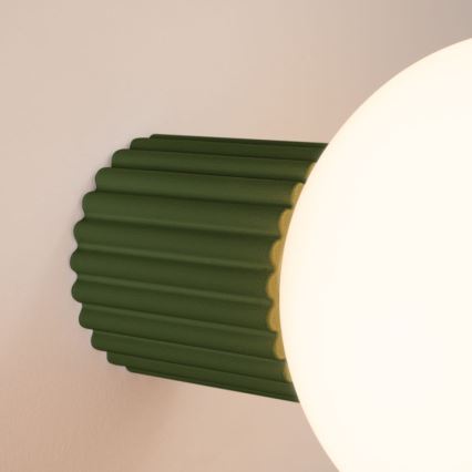 Applique da bagno HALO 1xG9/8W/230V diametro 12 cm IP44 verde
