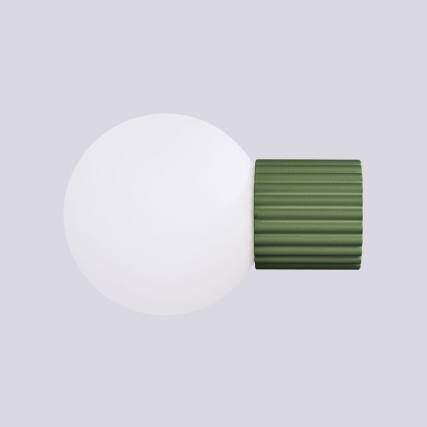 Applique da bagno HALO 1xG9/8W/230V diametro 12 cm IP44 verde