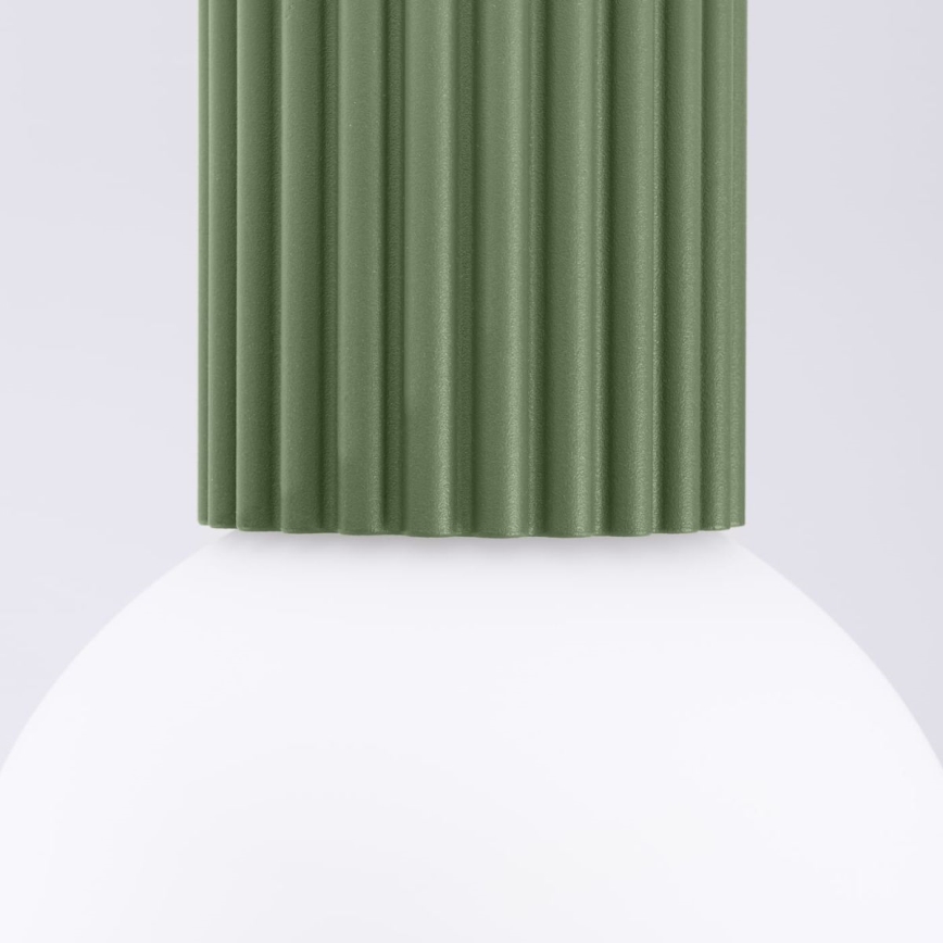 Plafoniera da bagno HALO 1xG9/8W/230V diametro 12 cm IP44 verde