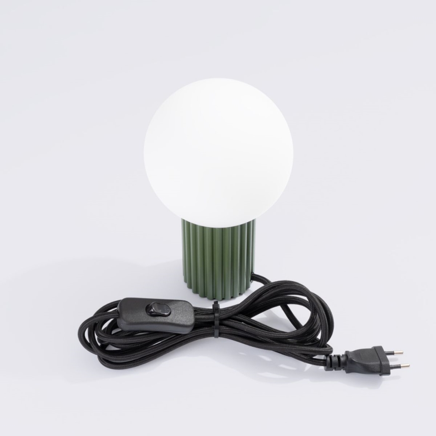Lampada da tavolo HALO 1xG9/8W/230V diametro 12 cm verde