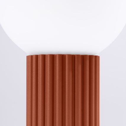 Lampada da tavolo HALO 1xG9/8W/230V diametro 12 cm arancione