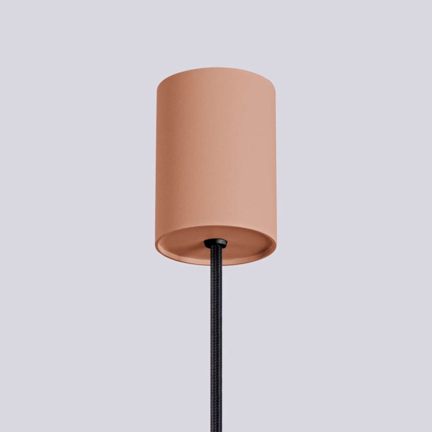 Lampadario a sospensione con filo HALO 1xG9/8W/230V diametro 12 cm marrone