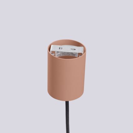 Lampadario a sospensione con filo HALO 1xG9/8W/230V diametro 12 cm marrone
