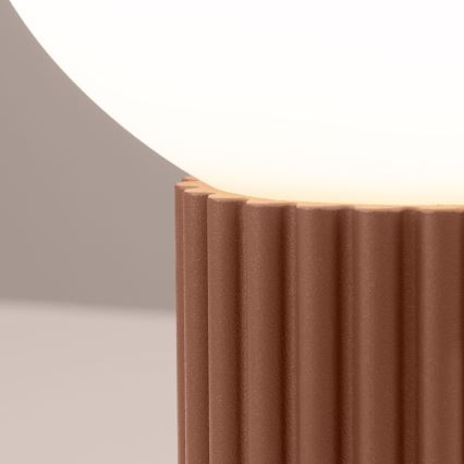 Lampada da tavolo HALO 1xG9/8W/230V diametro 12 cm marrone
