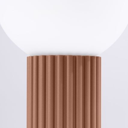 Lampada da tavolo HALO 1xG9/8W/230V diametro 12 cm marrone