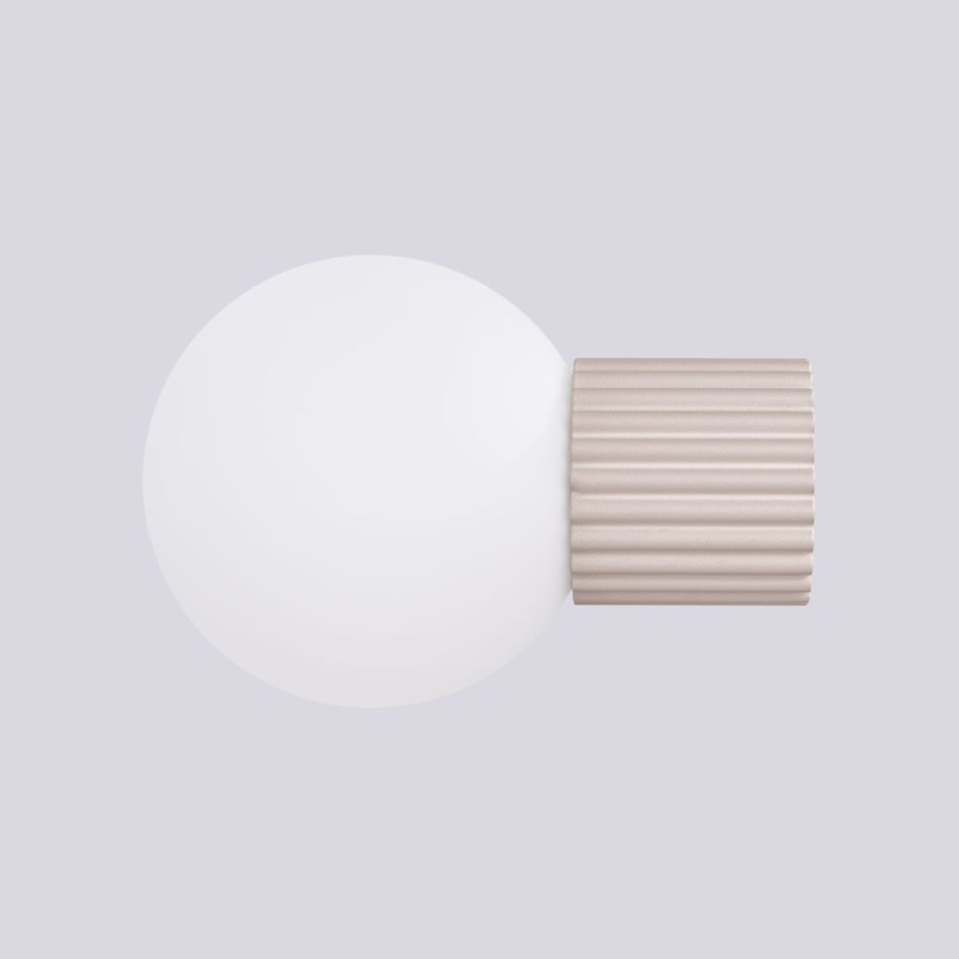 Applique da bagno HALO 1xG9/8W/230V diametro 12 cm IP44 beige
