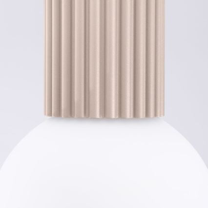 Plafoniera da bagno HALO 1xG9/8W/230V diametro 12 cm IP44 beige