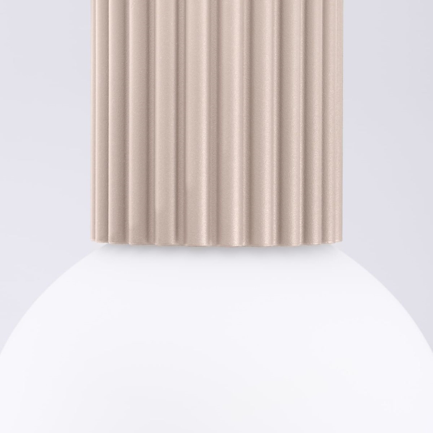 Plafoniera da bagno HALO 1xG9/8W/230V diametro 12 cm IP44 beige