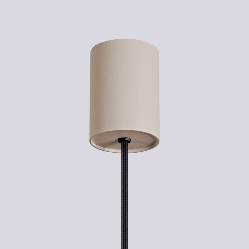 Lampadario a sospensione con filo HALO 1xG9/8W/230V diametro 12 cm beige