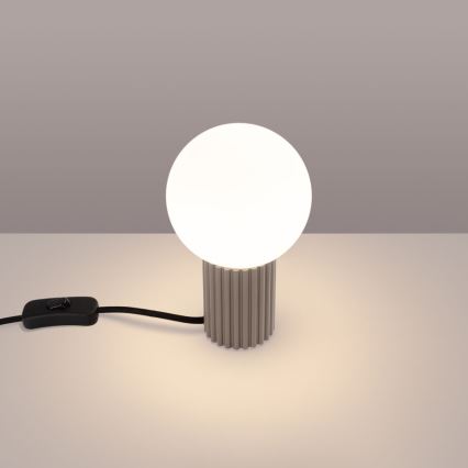 Lampada da tavolo HALO 1xG9/8W/230V diametro 12 cm beige