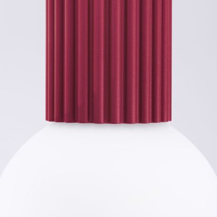 Plafoniera da bagno HALO 1xG9/8W/230V diametro 12 cm IP44 rosso