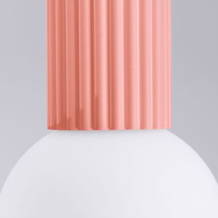 Plafoniera da bagno HALO 1xG9/8W/230V diametro 12 cm IP44 rosa