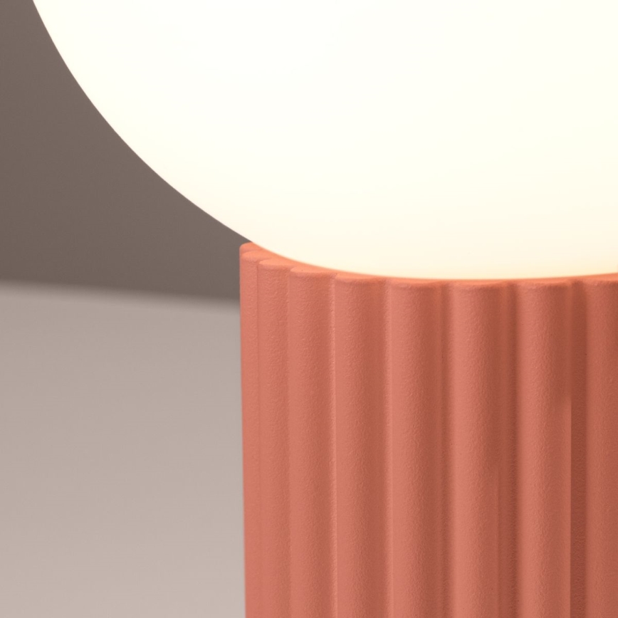 Lampada da tavolo HALO 1xG9/8W/230V diametro 12 cm rosa