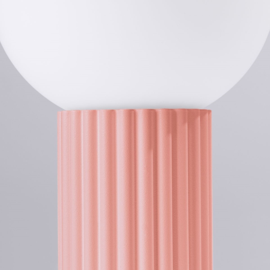 Lampada da tavolo HALO 1xG9/8W/230V diametro 12 cm rosa