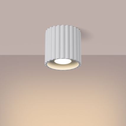 Faretto AURA 1xGU10/10W/230V Ø 10 cm bianco