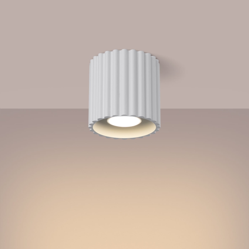 Faretto AURA 1xGU10/10W/230V Ø 10 cm bianco