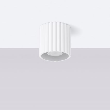 Faretto AURA 1xGU10/10W/230V Ø 10 cm bianco
