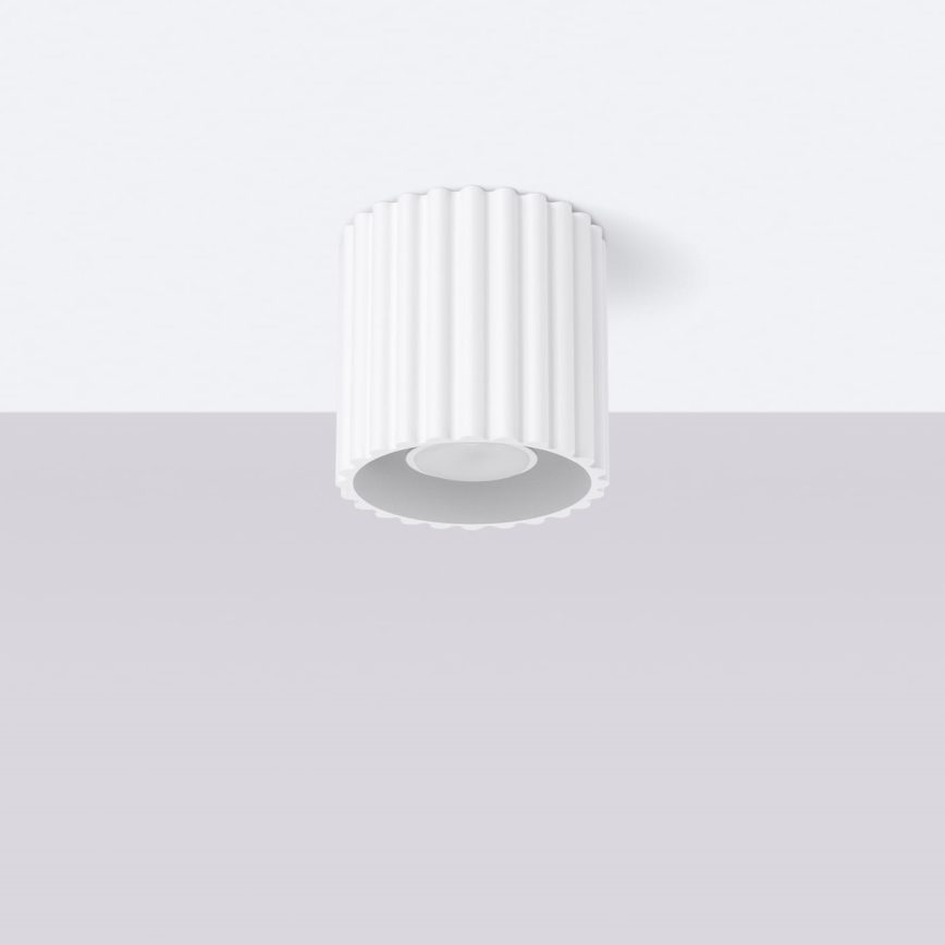 Faretto AURA 1xGU10/10W/230V Ø 10 cm bianco