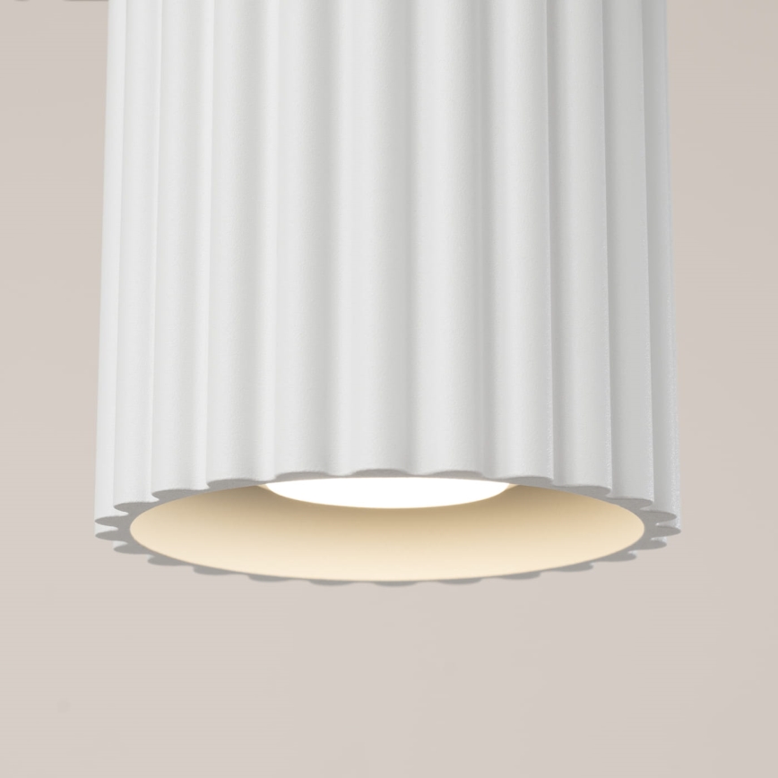 Faretto AURA 1xGU10/10W/230V Ø 10 cm bianco