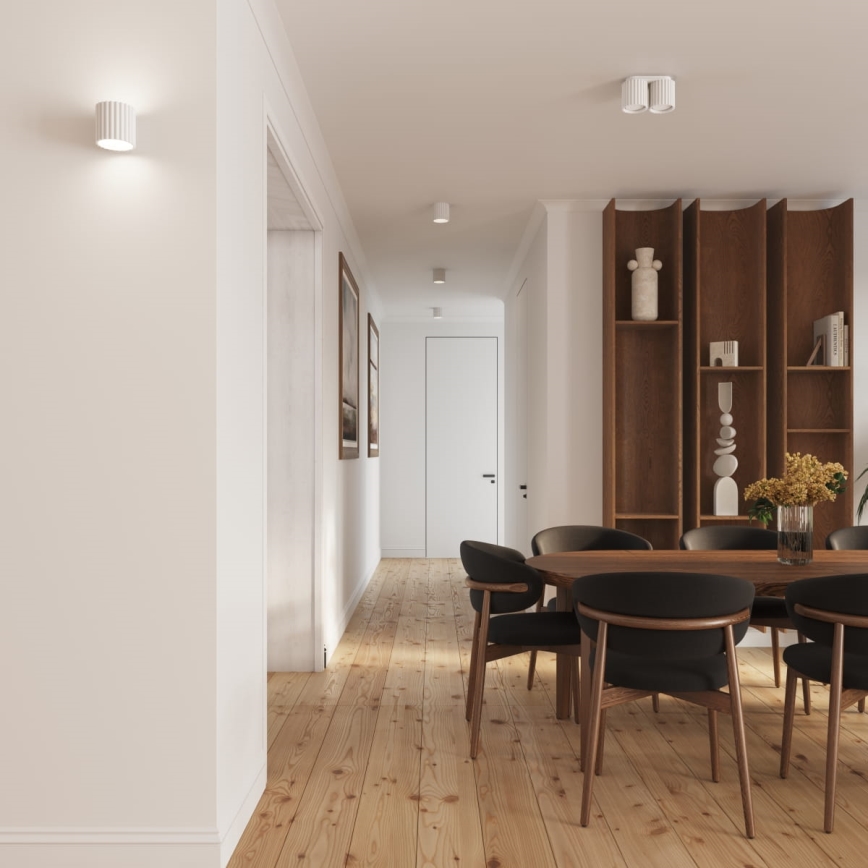 Faretto AURA 2xGU10/10W/230V bianco