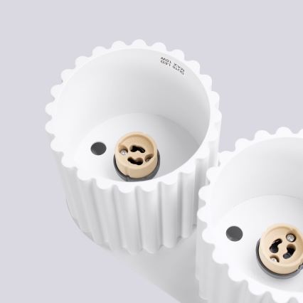 Faretto AURA 2xGU10/10W/230V bianco