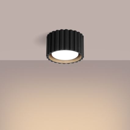 Faretto AURA 1xGX53/10W/230V Ø 10 cm nero