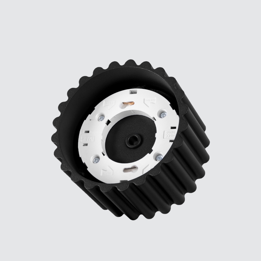 Faretto AURA 1xGX53/10W/230V Ø 10 cm nero