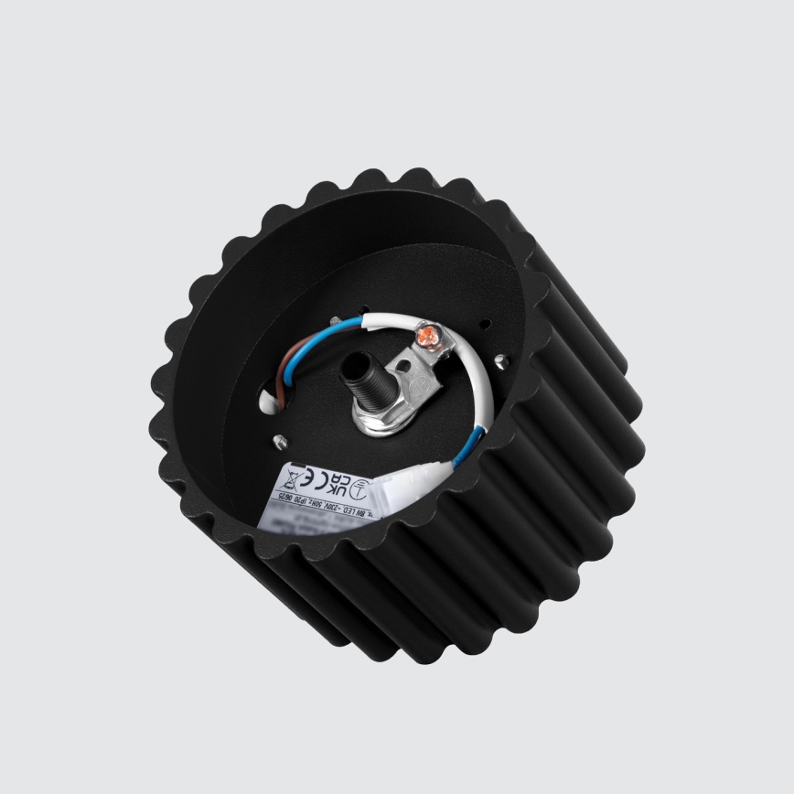 Faretto AURA 1xGX53/10W/230V Ø 10 cm nero