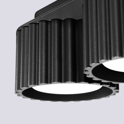 Faretto AURA 2xGX53/10W/230V nero