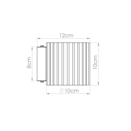 Applique AURA 1xG9/10W/230V crema