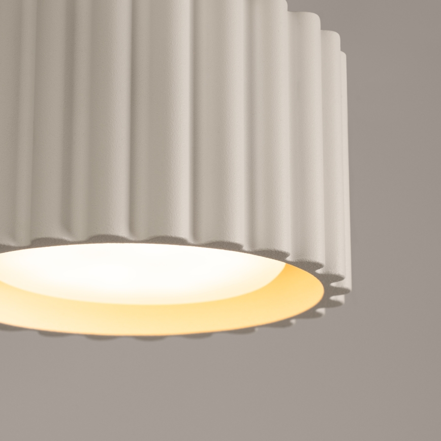 Faretto AURA 1xGX53/10W/230V Ø 10 cm crema