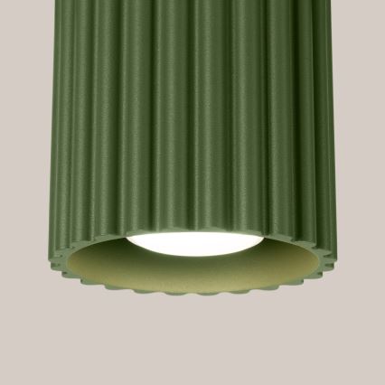 Faretto AURA 1xGU10/10W/230V Ø 10 cm verde