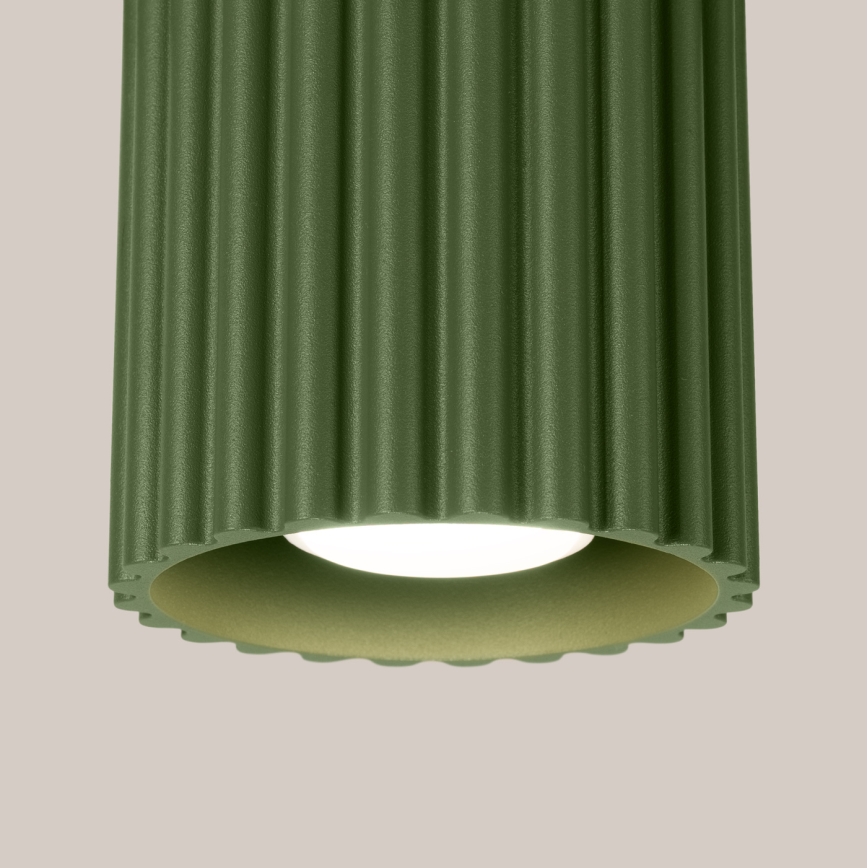 Faretto AURA 1xGU10/10W/230V Ø 10 cm verde