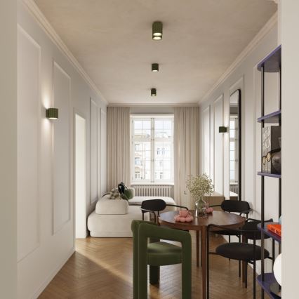 Lampada da parete AURA 1xG9/10W/230V verde