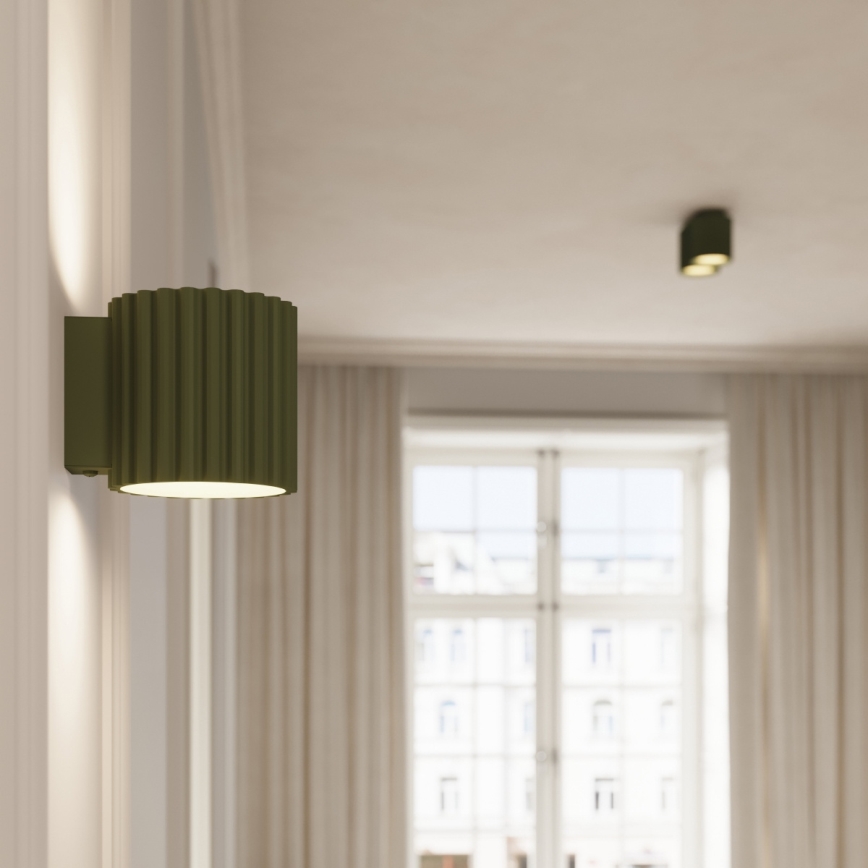 Lampada da parete AURA 1xG9/10W/230V verde