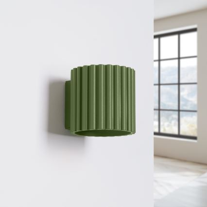 Lampada da parete AURA 1xG9/10W/230V verde