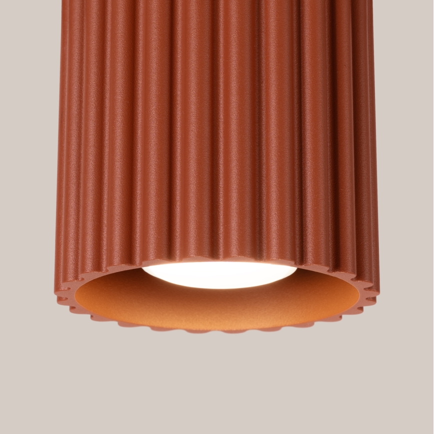 Faretto AURA 1xGU10/10W/230V Ø 10 cm arancione