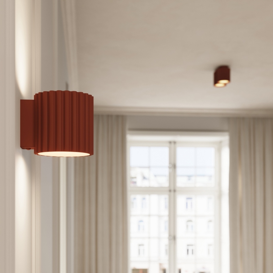 Applique da parete AURA 1xG9/10W/230V arancione