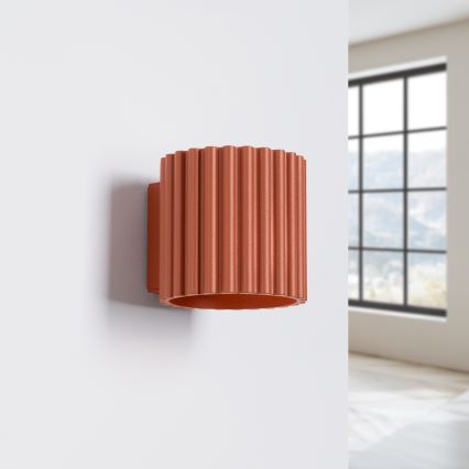 Applique da parete AURA 1xG9/10W/230V arancione