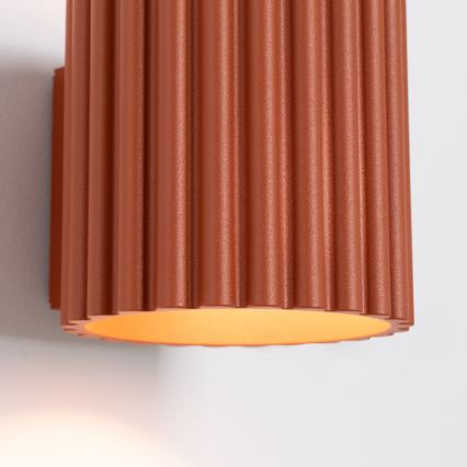 Applique da parete AURA 1xG9/10W/230V arancione